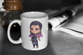 Valorant Cute Chibi Reyna 11oz White Glossy Mug Perfect Gift for Gamers and Valorant Fans Graphic Tee – Premium Graphic · Trending Graphic Apparel