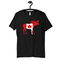 Canadian Moose TShirt Flag Hoodie Maple Leaf Sweatshirt Canada Day Apparel Kids Tee Hoodie – Everyday Comfort · Great Gift For Fans