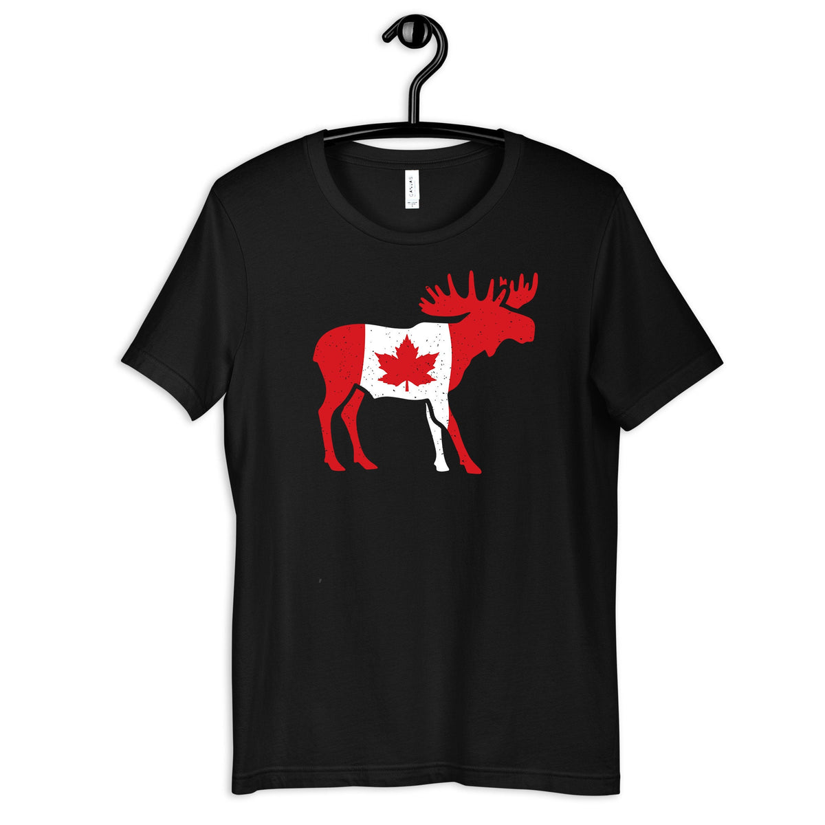 Canadian Moose TShirt Flag Hoodie Maple Leaf Sweatshirt Canada Day Apparel Kids Tee Hoodie – Everyday Comfort · Great Gift For Fans