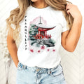 Japanese Shirt Japan Shirt Japan Tshirt Cherry Blossom Sakura Shirt Okinawa Temple Floral Shirt Gift for Japan Lover Sakura Gift Graphic Tee – Premium Graphic · Must-Have Style