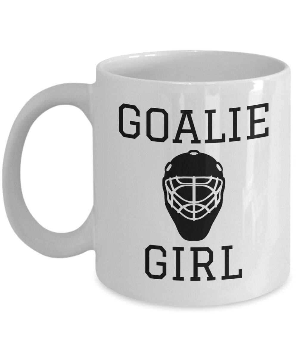 Hockey Goalie Mug Goalie Girl Hockey Gifts Cute Hockey Mugs Graphic Tee – Premium Graphic · Perfect For Daily Wear