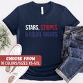 4th Of July TShirt Liberal Shirt Liberal Gift Feminist Shirt Protest Shirt Fourth Of July Shirt Stars Stripes And Equal Rights TShirt Graphic Tee – Cozy Vibes · Must-Have Style