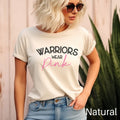 Breast Cancer Shirt Warriors Wear Pink Tshirt Breast Cancer Gift Cancer Support Tee Cancer Survivor Cancer Fighter Pink Ribbon Shirt Graphic Tee – Aesthetic Look · Great Gift For Fans