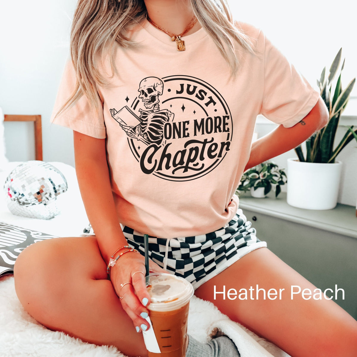 Just One More Chapter Shirt Reading Shirt Book Lover Gift Librarian Shirt Skeleton Book Nerd Shirt Bookish Tshirt Reading Skeleton Tee Graphic Tee – Everyday Comfort · Great Gift For Fans