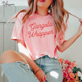 Gangsta Wrapper Shirt Funny Christmas Shirt Cute Christmas Shirt Retro Christmas Graphic Tee – Aesthetic Look · High-Quality Print