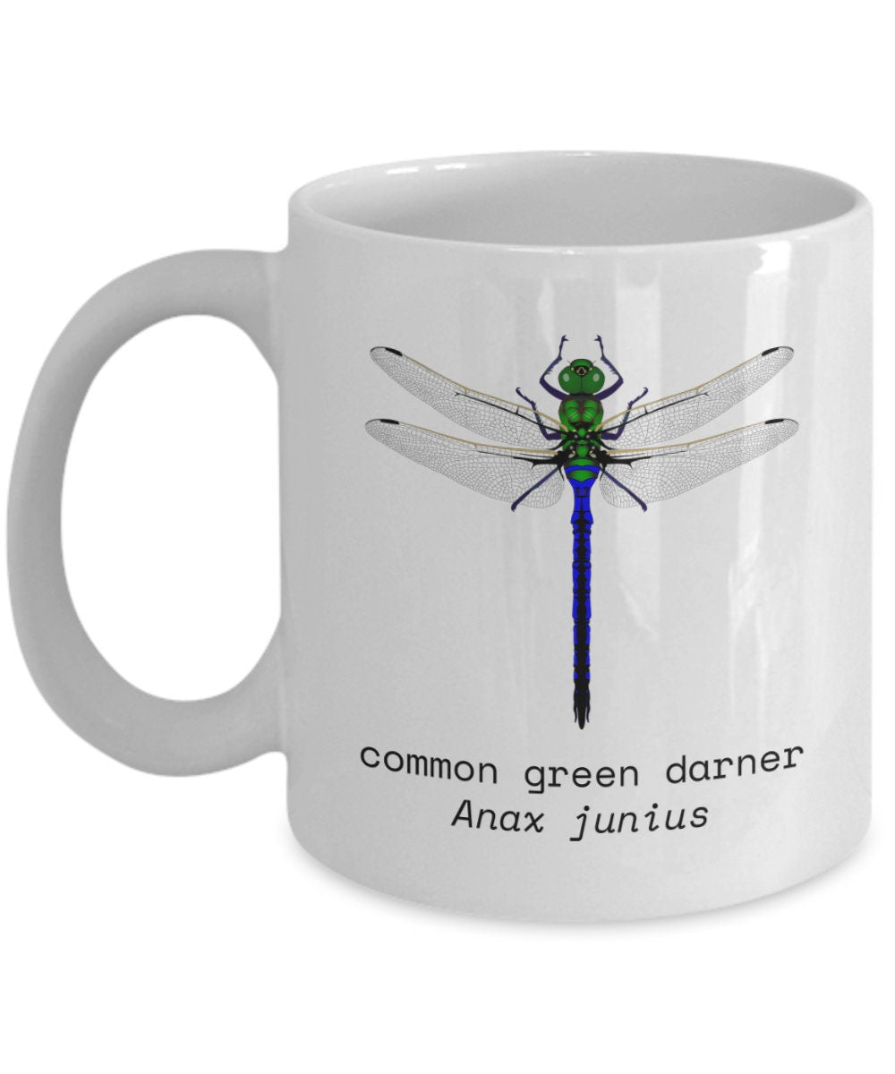 Entomology Coffee Mug Insect Collector Gift Entomologist Present Dragonfly Mug Bug Lover Gift Common Green Darner Graphic Tee – Cozy Vibes · Trending Graphic Apparel