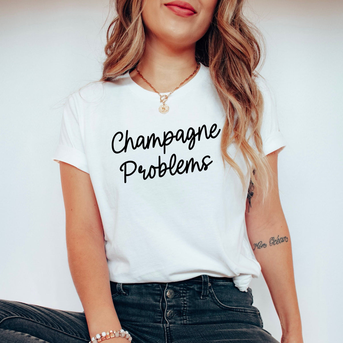 Champagne Problems Shirt Brunch Tee Brunch Tshirt Graphic Tee – Everyday Comfort · Must-Have Style