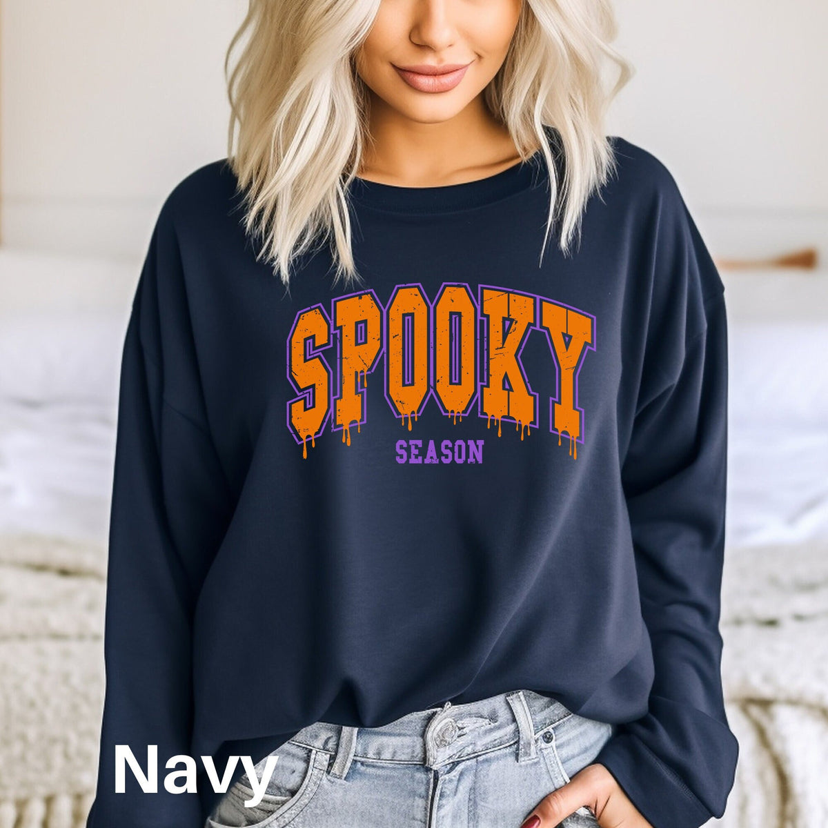 Spooky Season Sweatshirt Halloween Sweater Trick or Treat Shirt Halloween Party Sweater Spooky Sweatshirt Halloween Crewneck Sweatshirt Sweatshirt – Warm & Stylish · Must-Have Style