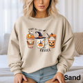 Pumpkin Coffee Sweatshirt Spooky Coffee Sweater Halloween Sweater Coffee Lover Gift Coffee Lover Shirt Spooky Season Pumpkin Sweater Sweatshirt – Everyday Comfort · Great Gift For Fans