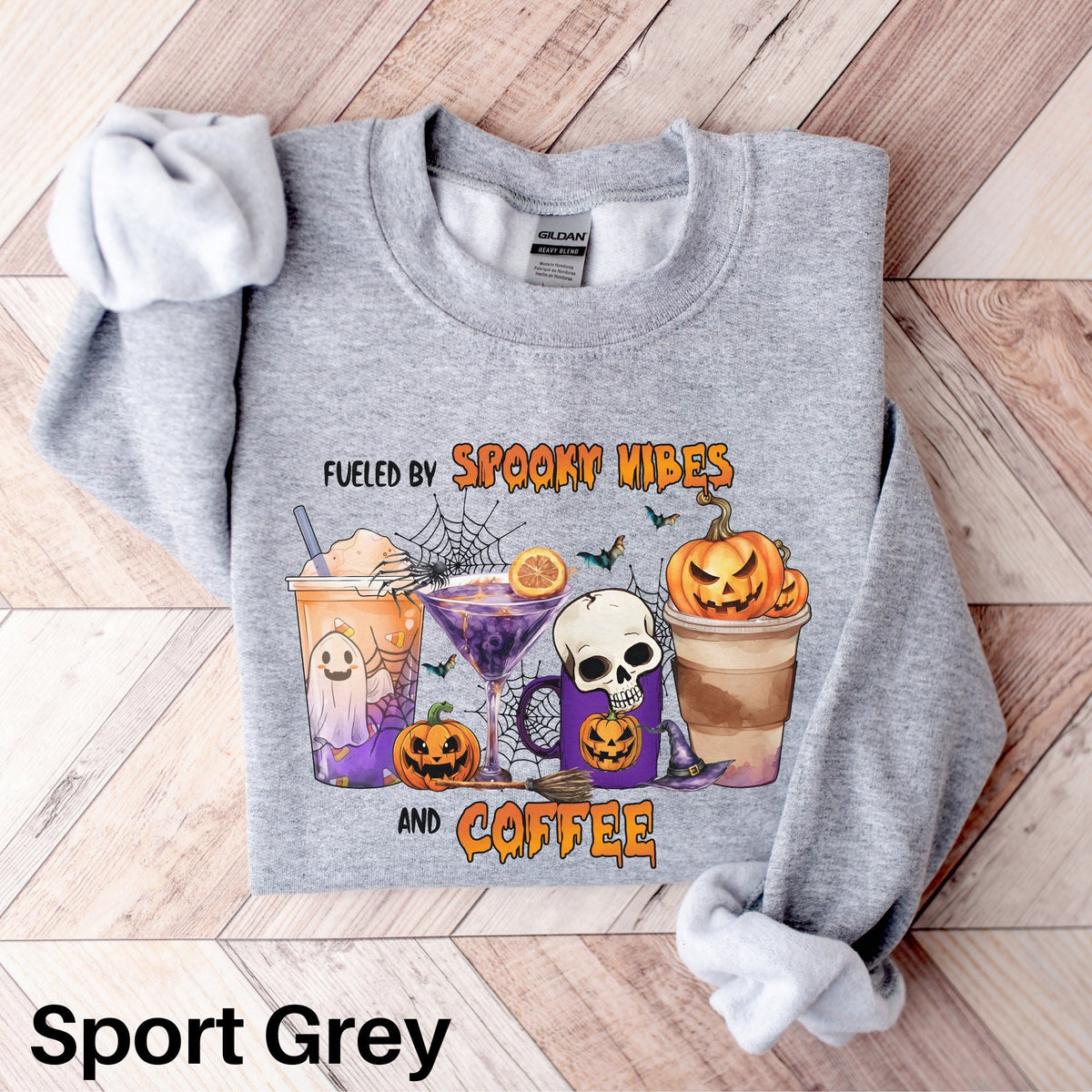 Pumpkin Coffee Sweatshirt Spooky Coffee Sweater Halloween Sweater Coffee Lover Gift Coffee Lover Shirt Spooky Season Pumpkin Sweaterer Sweatshirt – Aesthetic Look · Must-Have Style