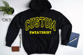 Personalized Hoodie Custom Quote University College Sweatshirt Custom Text On Sweater Retro Sweatshirt Custom College Letters Hoodie Hoodie – Cozy Vibes · Trending Graphic Apparel