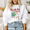 Retro Christmas Sweatshirt Christmas Tree and Snowman Sweater Holiday Sweatshirt Winter Season Sweater Crewneck Holiday Sweatshirt Sweatshirt – Aesthetic Look · Great Gift For Fans