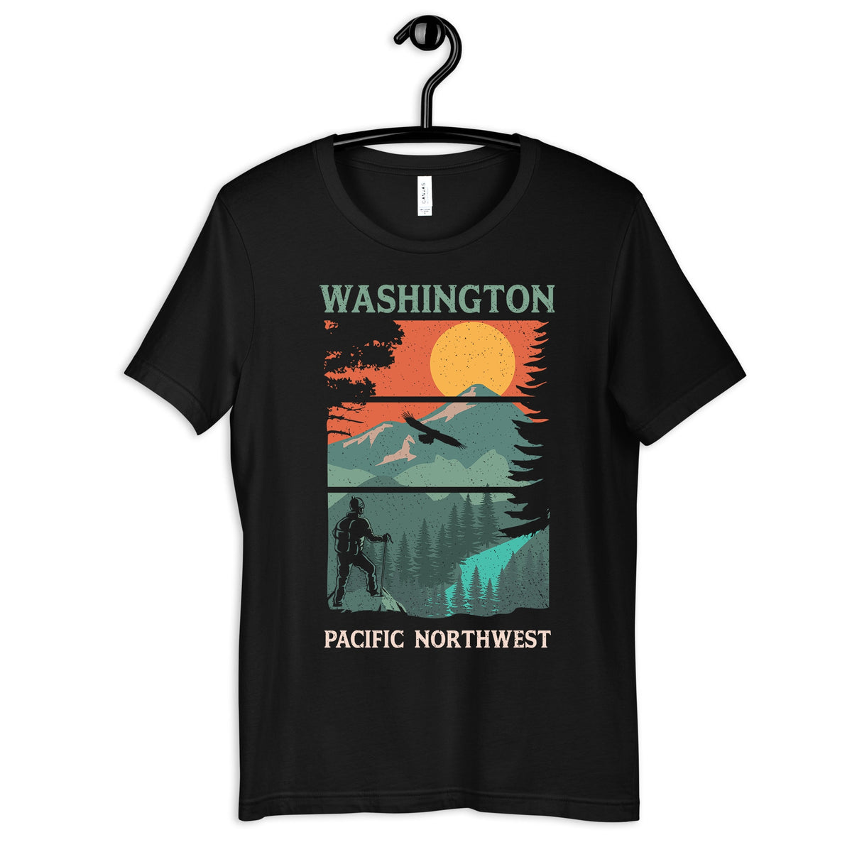 Pacific Northwest TShirt Washington Hoodie Mountain Long Sleeve Hiking Tank Top Retro Sweatshirt Outdoor Women39s Shirt Kids Tee Hoodie – Premium Graphic · Trending Graphic Apparel