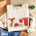 Christmas Cocktails Sweatshirt Christmas Drinking Shirt Holiday Crewneck Sweatshirt Alcohol Shirt Cocktail Party Wine Christmas Sweater Sweatshirt – Warm & Stylish · Perfect For Daily Wear