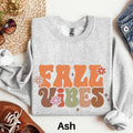 Fall Vibes Sweatshirt Fall Sweater Cute Fall Shirt Fall Season Sweater Womens Autumn Sweatshirt Fall Lover Gift Autumn Lover Gift Sweatshirt – Soft Feel · High-Quality Print