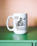 Fantasy Reader Coffee Mug for Book Lover 15 oz Coffee Mug Silly Bookish Coffee Mug for Fantasy Writer or Book Author Cute Bookworm Gift Graphic Tee – Warm & Stylish · Must-Have Style