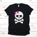Skull Bow Tie TShirt Cute Girl Skull Hoodie Pink Bow Tank Top Womens Tee Long Sleeve Sweet Skull Tee Chic Sweatshirt Hoodie – Everyday Comfort · Must-Have Style