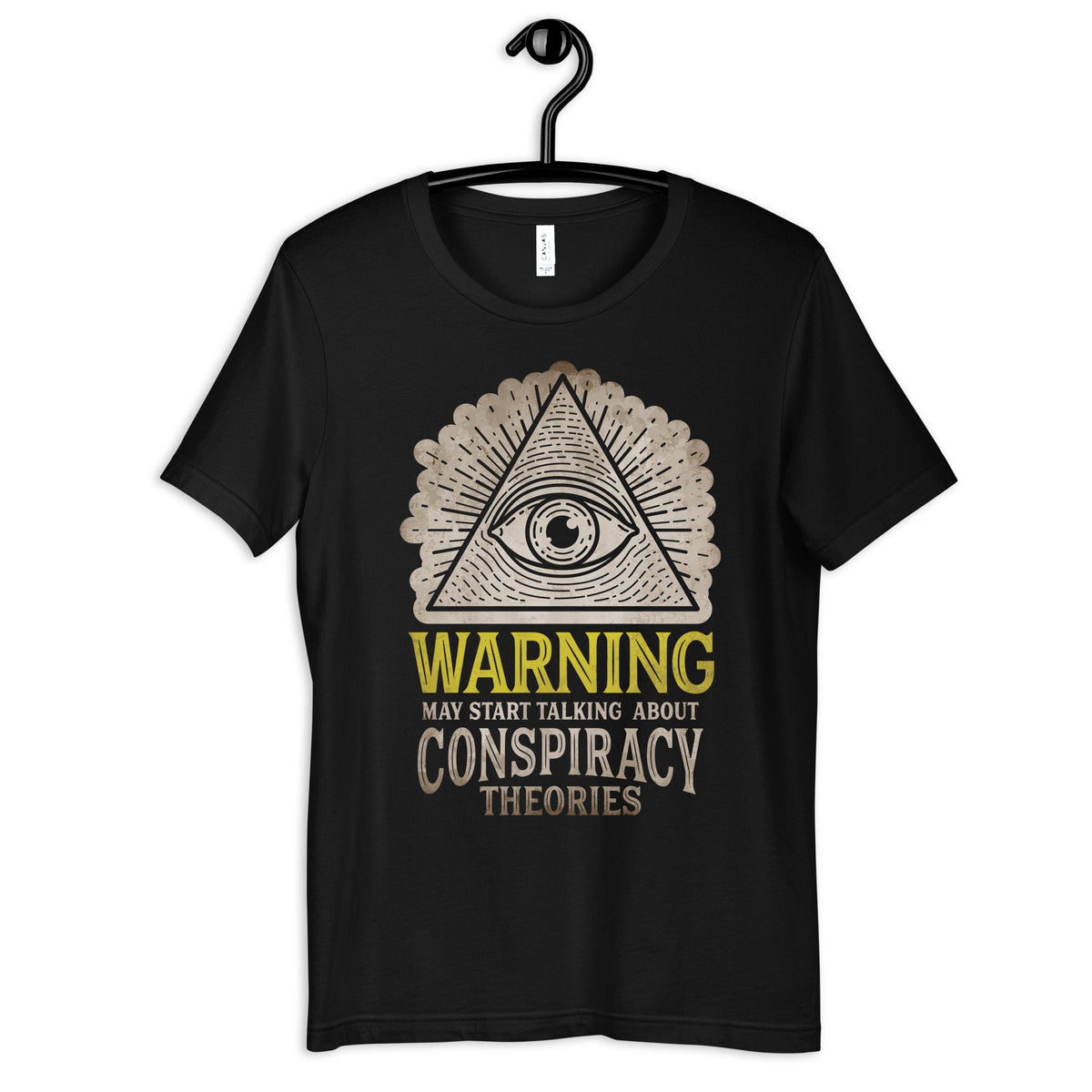 Warning Conspiracy Theories TShirt Conspiracy Theorist Tee Women39s Shirt Hoodie Unisex Top Long Sleeve Tank Sweatshirt Hoodie – Cozy Vibes · High-Quality Print