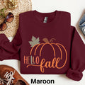 Hello Fall Sweatshirt Autumn Sweater Fall Pumpkin Sweater Cute Fall Shirt Fall Season Sweatshirt Womens Fall Sweater Fall Lover Gift Sweatshirt – Soft Feel · Perfect For Daily Wear