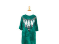 Vintage 9039s Native American Feather T shirt Green Tie Dye Painted Textured Feathers Glitter Tee Graphic Tee – Feel-Good Design · Must-Have Style
