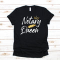 Notary Queen TShirt Professional Notary Tee Official Seal Hoodie Legal Document Long Sleeve Certification Tank Top Stamp Sweatshirt Hoodie – Feel-Good Design · Great Gift For Fans
