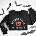 Halloween Sweatshirt Halloween University Sweatshirt Spooky Halloween Sweater Orange Pumpkin Season Sweatshirt Sweatshirt – Easygoing Wear · Trending Graphic Apparel