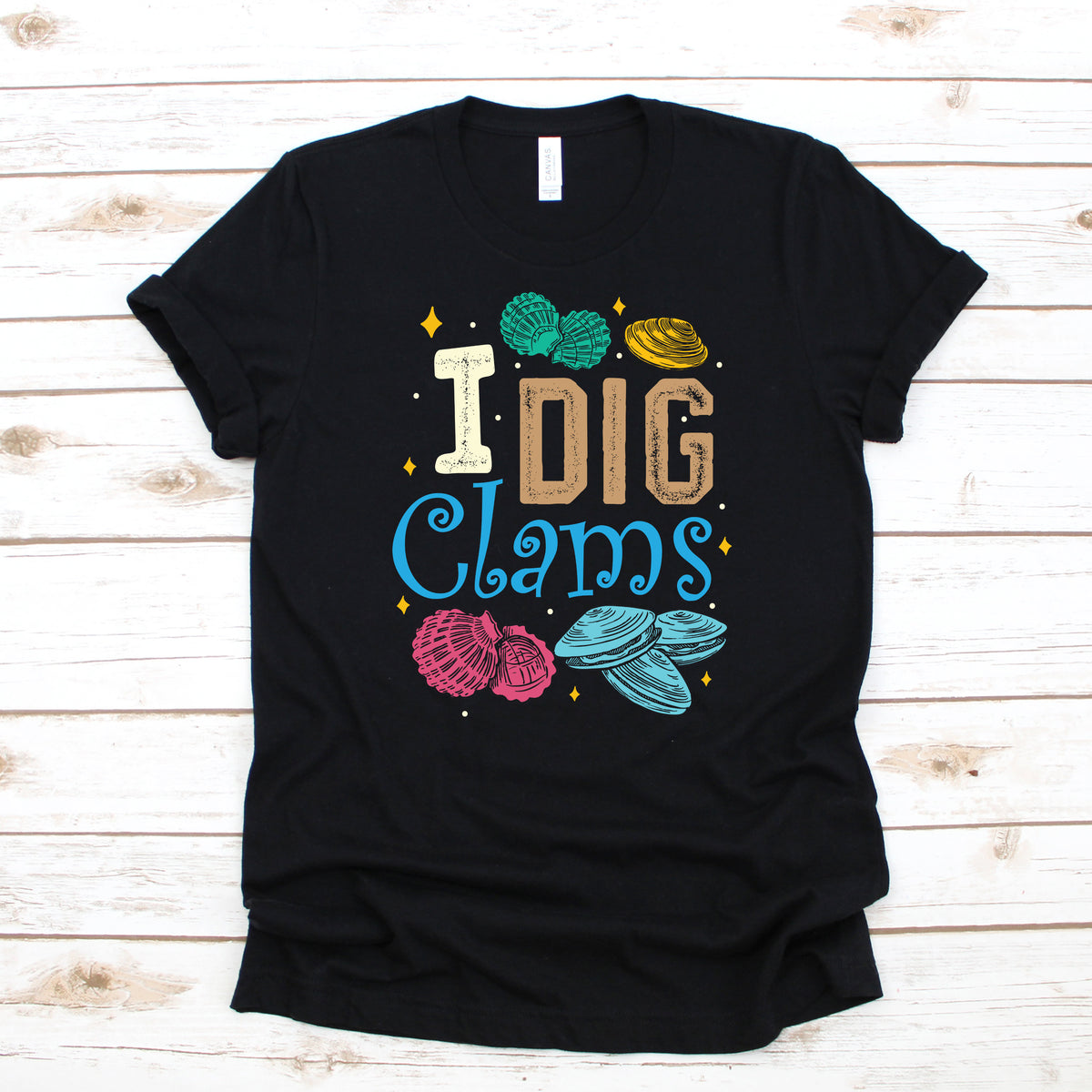 I Dig Clams TShirt Hoodie Womens Shirt Tees Long Sleeve Tank Top Sweatshirt Kids Tee Toddler Shirt Hoodie – Fan Favorite · High-Quality Print
