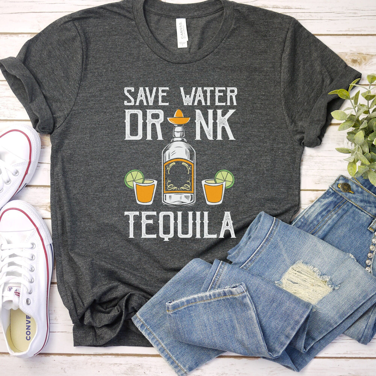 Save Water Drink Tequila Shirt Tequila Shirt Day Drinking Shirt Funny Tequila Shirt Margarita Shirt Alcohol Shirt Tequila Lover Gift Graphic Tee – Easygoing Wear · High-Quality Print