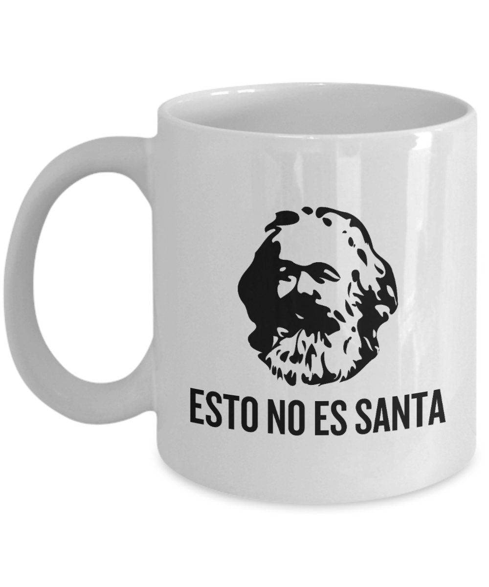 Taza Divertida de Karl Marx Idea de Regalo Marxista Regalo de Sociologa Regalo de Filosofa Esto no es Santa Graphic Tee – Soft Feel · Great Gift For Fans