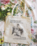 Silly Jane Austen Tote Bag for Romance Reader Funny Historical Romance Tote Bag for Bookworm Aspirating Romance Writer Literature Teacher Tote Bag – Aesthetic Look · Great Gift For Fans