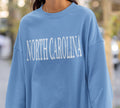 North Carolina Sweatshirt NC Shirt North Carolina Pullover North Carolina Sweater Home State Sweatshirt Beach Crewneck Sweatshirt – Fan Favorite · Perfect For Daily Wear
