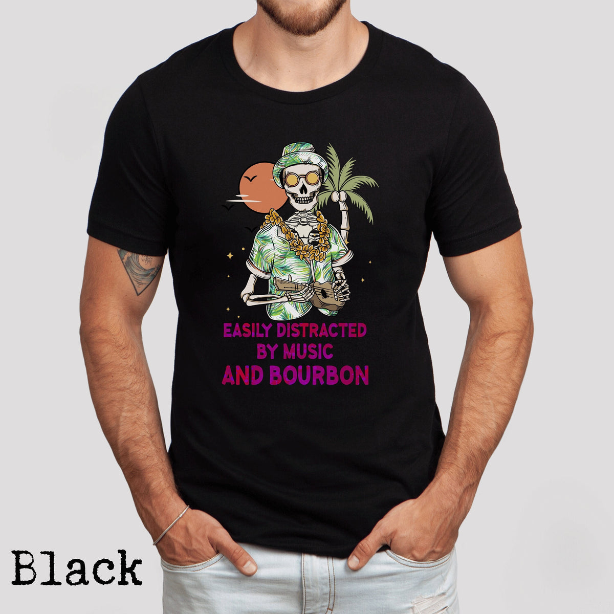 Skeleton Beach Shirt Skeleton Shirt Summer Skeleton Beach Shirt Summer Shirt Hawaiian Shirt Vacation Shirt Beach Bum Shirt Beach Tee Graphic Tee – Feel-Good Design · Perfect For Daily Wear