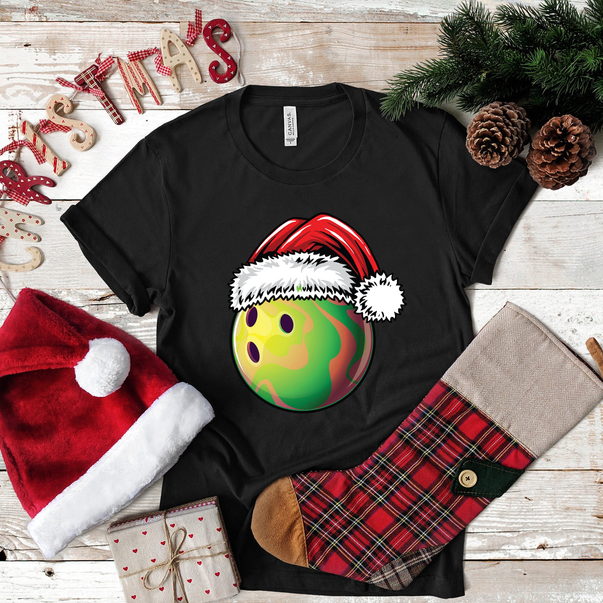 Bowler Christmas TShirt Bowling Santa Design Hoodies Unisex Mens Tees Long Sleeve Tank Top Sweatshirts Kids Tee Kids Hoodie Hoodie – Premium Graphic · Top Pick For Any Outfit