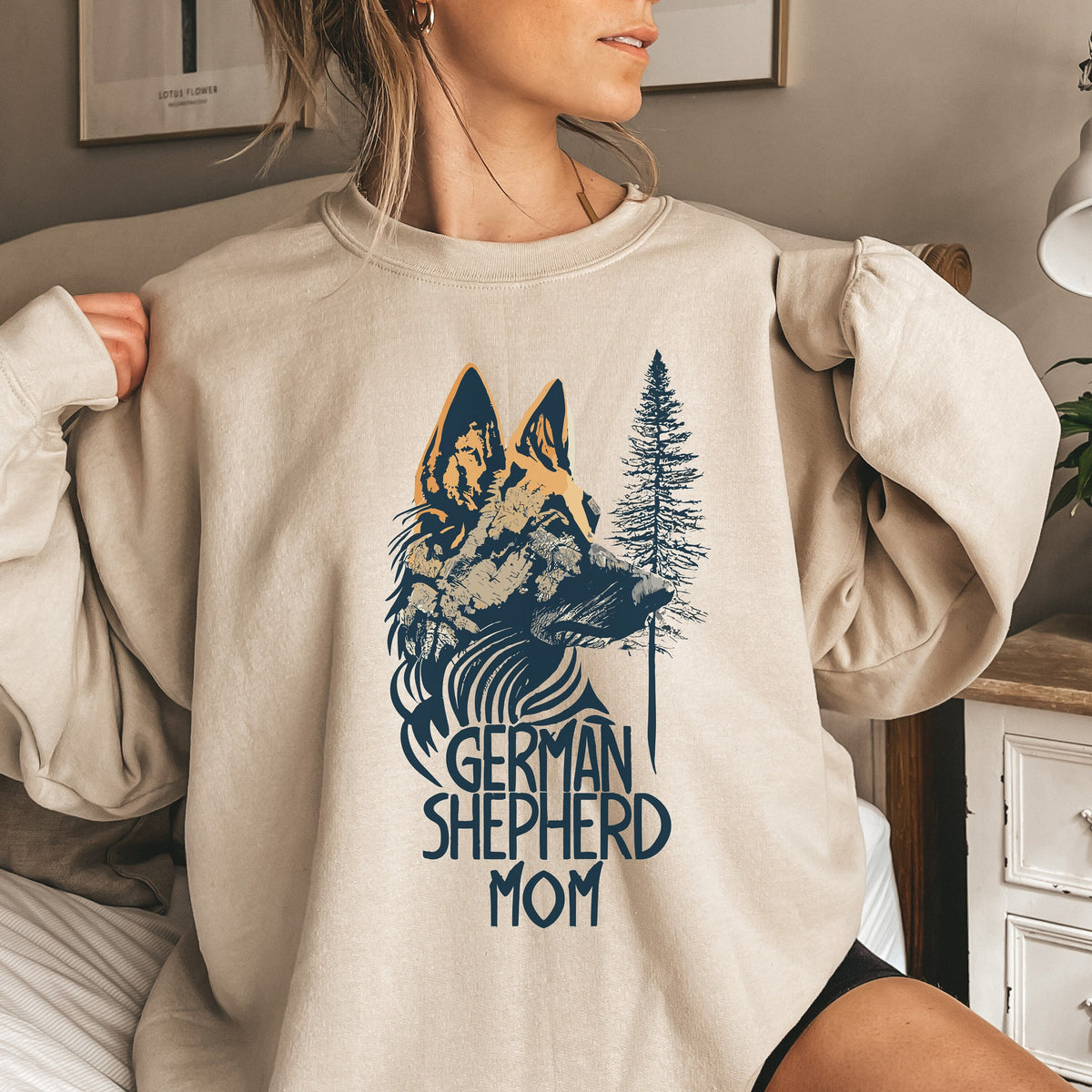 German Shepherd Mom Sweatshirt German Shepherd Gift Dog Lovers Sweatshirt Custom German Shepherd Mom Sweatshirt German Shepherd Dog Shirt Sweatshirt – Feel-Good Design · Top Pick For Any Outfit