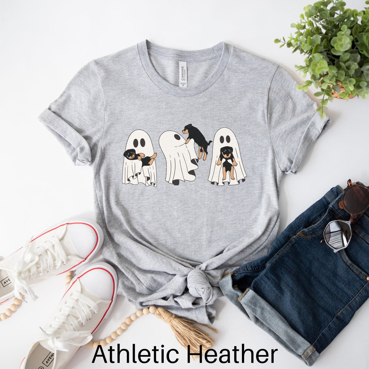 Ghost Dog Shirt Halloween Dog Shirt Dog Mom Halloween Shirt Ghost Tshirt Halloween Dog Dad Shirt Spooky Season Trick or Treat Shirt Graphic Tee – Easygoing Wear · Top Pick For Any Outfit