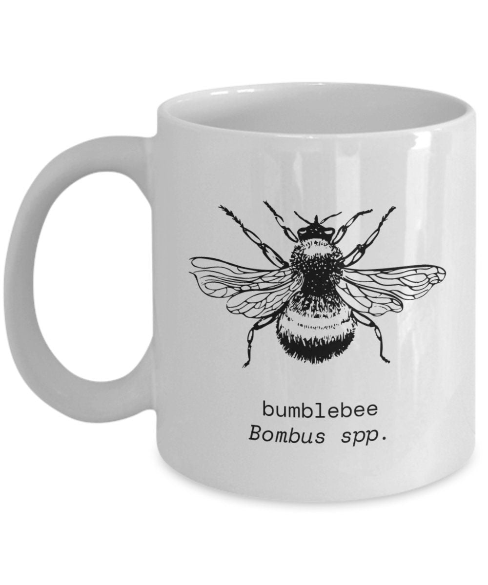 Entomology Coffee Mug Bumblebee Mug Insect Collector Gift Entomologist Present Bug Lover Gift Graphic Tee – Warm & Stylish · Great Gift For Fans