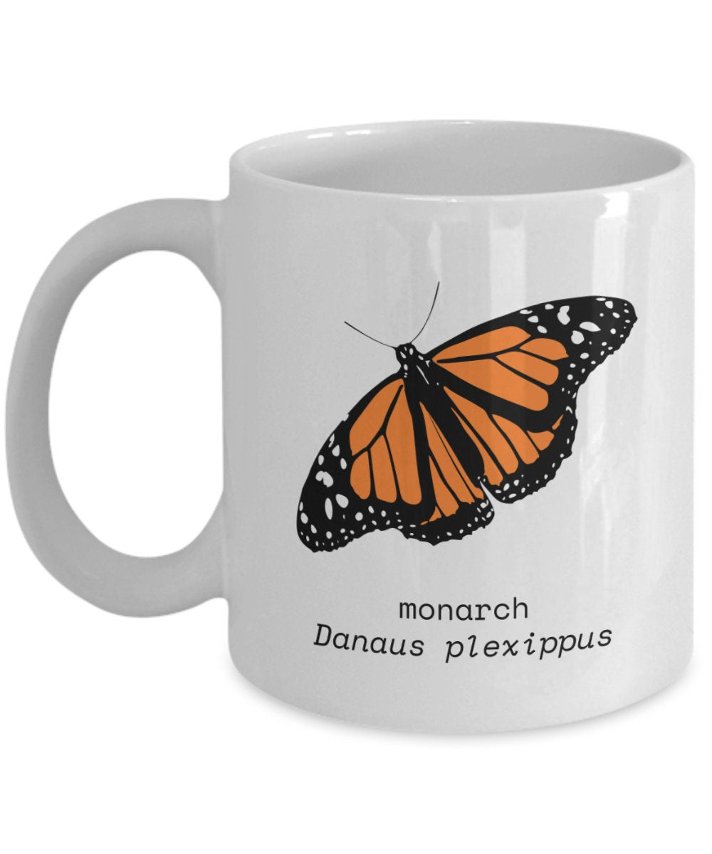 Entomology Coffee Mug Insect Collector Gift Entomologist Present Bug Lover Gift Monarch Butterfly Graphic Tee – Cozy Vibes · High-Quality Print