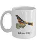 Bird Lover Gift Baltimore Oriole Mug Ornithology Gift Bird Watching Present Birding Graphic Tee – Soft Feel · High-Quality Print