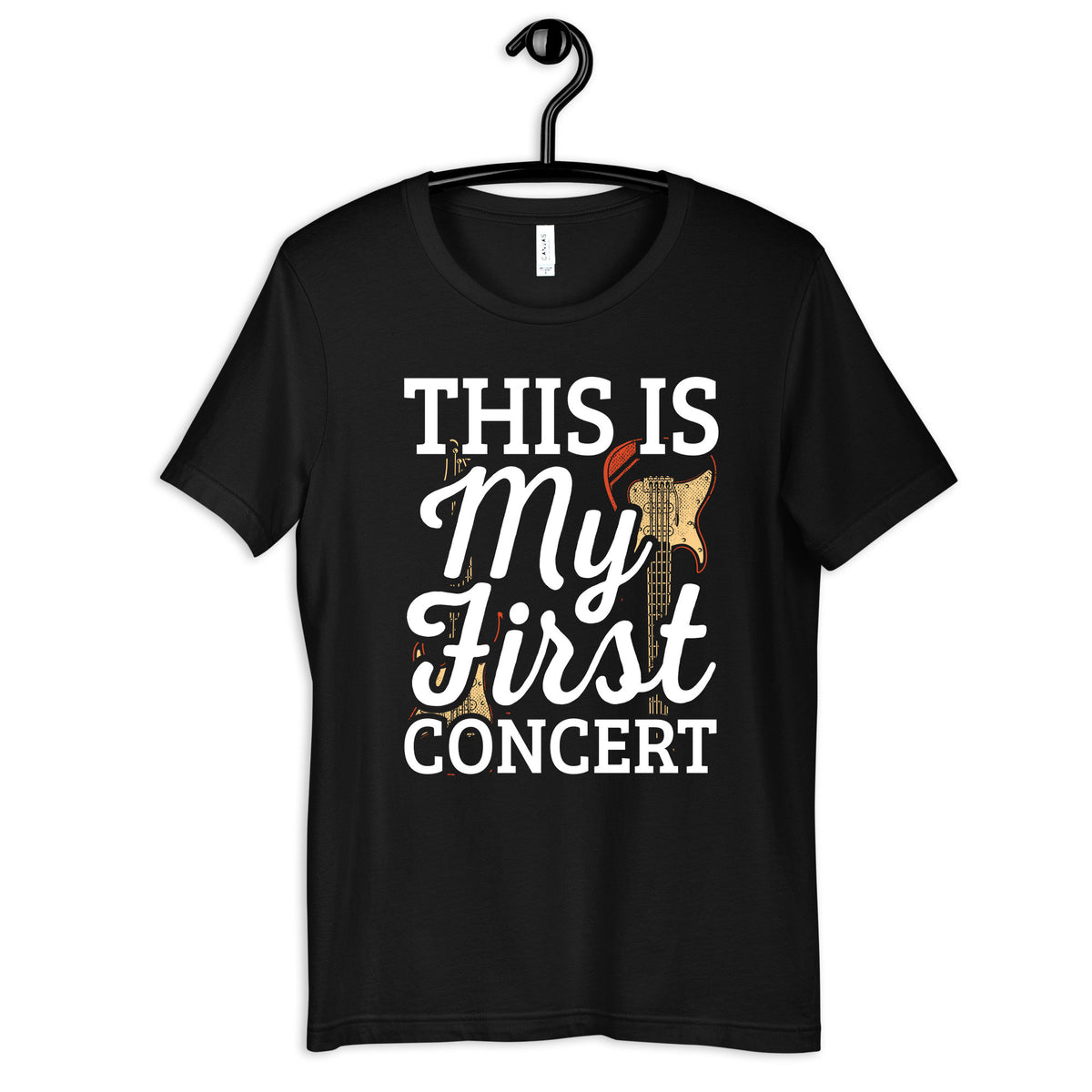 First Concert TShirt 1st Concert Tee Guitar Hoodie First Show Long Sleeve Premiere Event Tank Top Hoodie – Premium Graphic · High-Quality Print