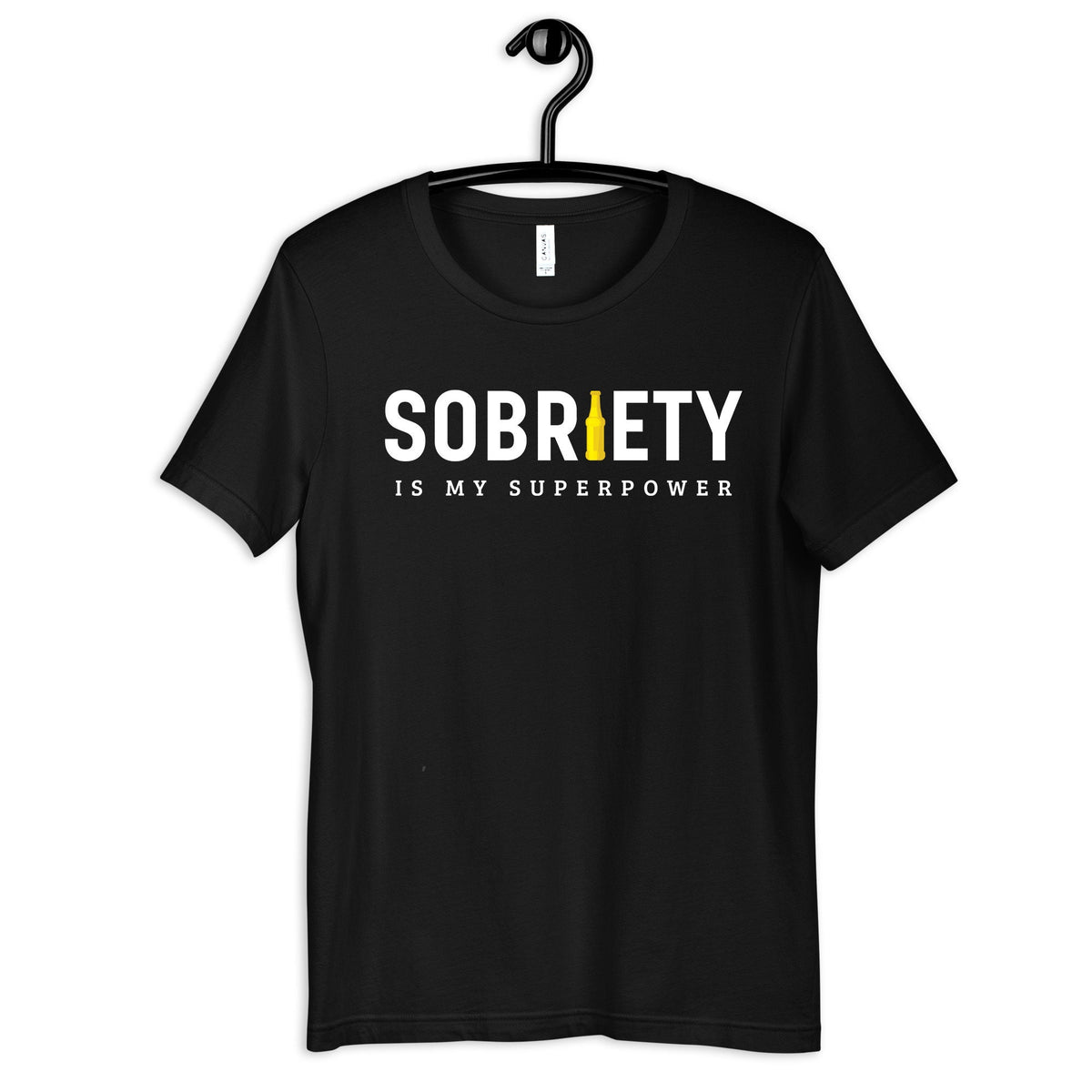 Sobriety Superpower TShirt Recovery Hoodie Clean Living Tee Sober Life Long Sleeve Tank Top AlcoholFree Sweatshirt Hoodie – Everyday Comfort · Great Gift For Fans