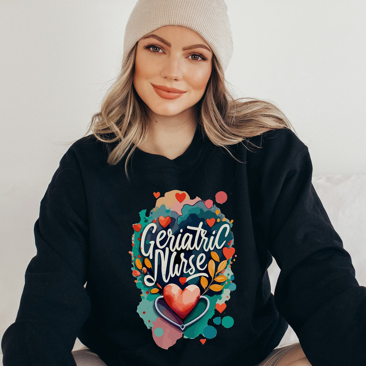 Geriatric Nurse Sweatshirt Geriatric Nurse gift Geriatric nurse appreciation gift Geriatric Nurse thank you ICU Tshirt Geriatric Nurse tee Sweatshirt – Fan Favorite · Trending Graphic Apparel