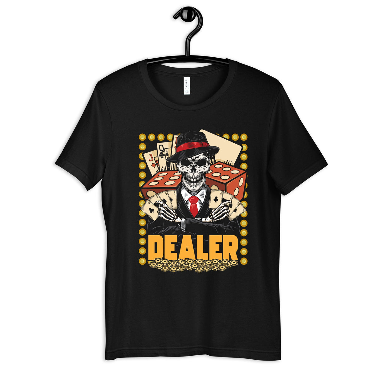 Casino Dealer Skull TShirt Gambling Hoodie Betting Tank Top Cards Long Sleeve Poker Sweatshirt Blackjack Roulette Hoodie – Easygoing Wear · Great Gift For Fans