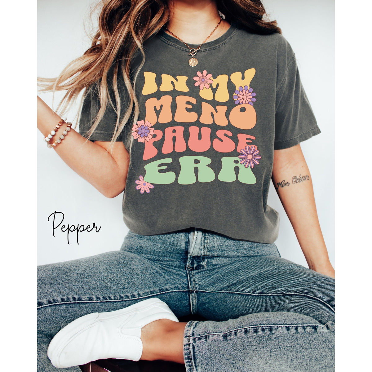 In My Menopause Era Shirt Menopause Shirt Funny Gift for Her Graphic Tee – Warm & Stylish · Top Pick For Any Outfit