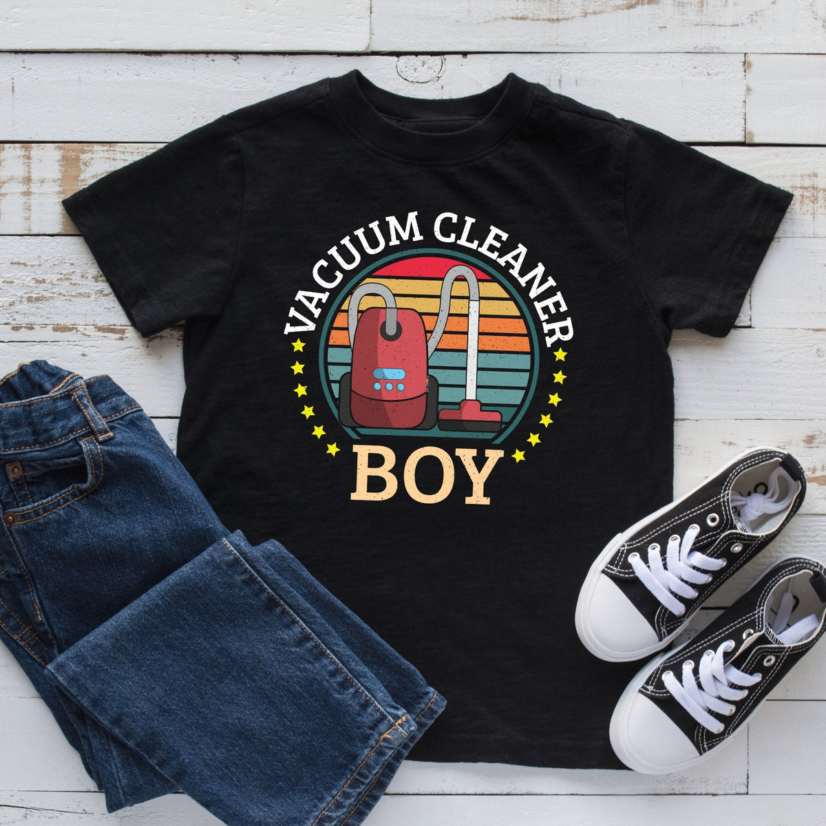 Vacuum Cleaner Boy TShirt Kids Tee Toddler Shirt Cleaning Fun Kids Hoodie Hoodie – Cozy Vibes · Top Pick For Any Outfit