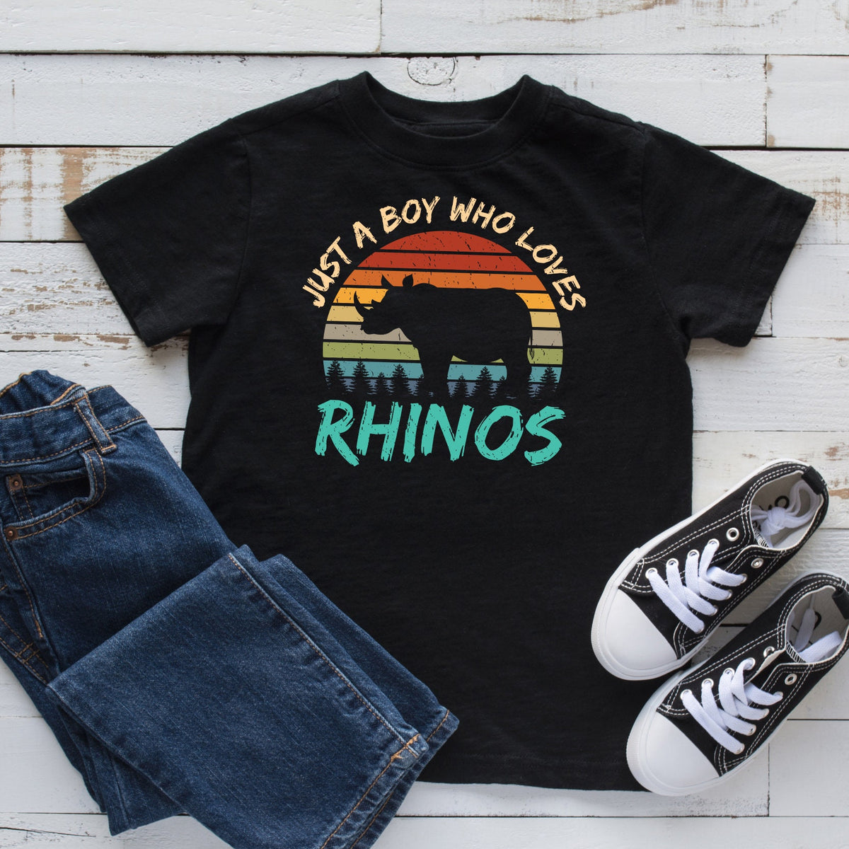 Boy Who Loves Rhino TShirt Kids Rhino Tee Toddler Rhino Shirt Kids Zoo Hoodie Hoodie – Easygoing Wear · Must-Have Style