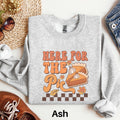 Here for the Pie Sweatshirt Pumpkin Pie Sweater Thanksgiving Sweatshirt Cute Fall Shirt Fall Season Sweater Womens Fall Sweatshirt Sweatshirt – Warm & Stylish · Trending Graphic Apparel