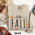 Hello Fall Sweatshirt Fall Leaves Sweater Cute Fall Shirt Fall Season Sweater Womens Autumn Sweatshirt Fall Lover Gift Autumn Lover Sweatshirt – Feel-Good Design · Must-Have Style