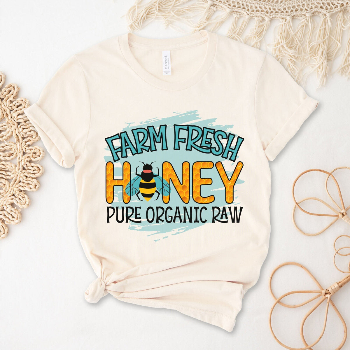 Honey T Shirt Beekeeper Shirt Honey Shirt Farmers Market Shirt Bee Shirt Farm Fresh Shirt Buy Local Support Farmers Bee Lover Shirt Graphic Tee – Aesthetic Look · Great Gift For Fans