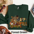 Happy Fall Sweatshirt Autumn Leaves Sweater Cute Fall Shirt Womens Fall Season Sweater Fall Lover Gift Fall Favorites Sweater Sweatshirt – Cozy Vibes · Must-Have Style