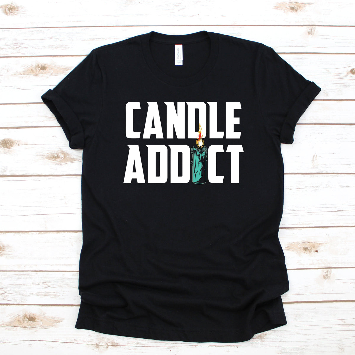 Candle Addict TShirt Hoodie Womens Tees Long Sleeve Tank Top Sweatshirt Candle Lover Apparel Hoodie – Feel-Good Design · Trending Graphic Apparel